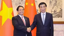 Thủ tướng Phạm Minh Chính hội kiến Chủ tịch Chính hiệp toàn quốc Trung Quốc