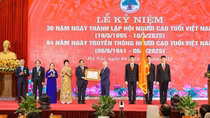 Hội Người cao tuổi Việt Nam kỷ niệm 30 năm Ngày thành lập và đón nhân Huân chương Lao động hạng Nhất
