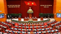 Biểu quyết giới thiệu nhân sự Ban chấp hành Trung ương khóa XIV
