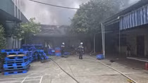 Một người tử vong trong vụ cháy tại Công ty xuất nhập khẩu thủ công mỹ nghệ