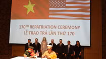 Lễ trao trả hài cốt quân nhân Hoa Kỳ lần thứ 170