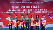Khai mạc Giải Pickleball Cụm Thi đua số 8 - Khối các đơn vị trực thuộc Bộ Công an