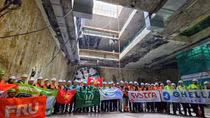 Robot hoàn thành khoan hầm metro đầu tiên của Hà Nội