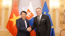 Thủ tướng Slovakia Robert Fico tiếp Bộ trưởng Lương Tam Quang