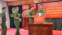 Cục Cảnh sát môi trường ủng hộ, chia sẻ khó khăn với đồng bào bị thiệt hại bởi bão lũ