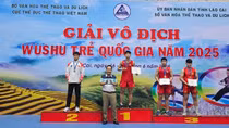Đội tuyển Wushu CAND đứng thứ 3 toàn đoàn trong giải vô địch Wushu trẻ quốc gia năm 2025