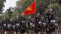 Chiêm ngưỡng màn tổng duyệt khí công, kỵ binh, trình diễn mô tô CAND ở Bờ Hồ