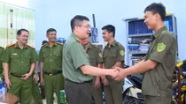 Kiểm tra công tác chuyên môn tại các xã theo mô hình mới