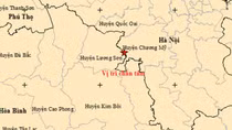 Lần đầu tiên động đất ở huyện Chương Mỹ, Hà Nội
