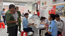 Kiểm tra thực tế cửa hàng kinh doanh thịt heo CP ở Sóc Trăng