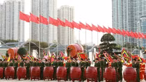 Trống hội CAND sẵn sàng cho Đại hội Thi đua yêu nước toàn quốc lần thứ XI
