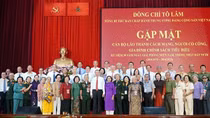 Toàn văn bài phát biểu của Tổng Bí thư Tô Lâm tại buổi Gặp mặt cán bộ lão thành cách mạng, người có công, gia đình chính sách tiêu biểu
