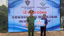 Bộ Tư lệnh Cảnh sát cơ động tích cực giúp dân xóa nhà tạm