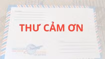 Người dân gửi thư cảm ơn Công an tỉnh Đồng Nai hỗ trợ vật liệu xây nhà