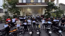 Ngăn chặn nhóm thanh thiếu niên chuẩn bị tổ chức đua xe trái phép