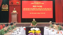 Thứ trưởng Nguyễn Ngọc Lâm kiểm tra công tác tại Công an tỉnh Tây Ninh