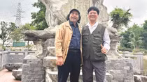 Cùng nhà văn Dương Hướng về thăm “Bến không chồng”