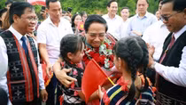 Thủ tướng dự Lễ khởi công trường học tại xã biên giới của Đà Nẵng