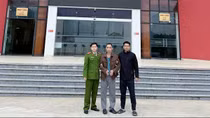 Công an xã Tam Hợp lên biên giới bắt đối tượng truy nã