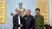 Người dân gửi thư cảm ơn Công an đã hỗ trợ nhận lại 300 triệu đồng chuyển nhầm