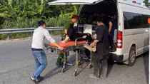 Công an xã kịp thời hỗ trợ thai phụ bị tai nạn giao thông đi cấp cứu