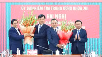 Bàn giao công tác của Chủ nhiệm Ủy ban Kiểm tra Trung ương
