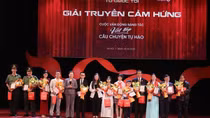 Lễ tổng kết và trao giải cuộc vận động sáng tác "Viết tiếp câu chuyện tự hào"