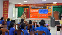 Đa dạng các hình thức tuyên truyền pháp luật giao thông cho lứa tuổi học sinh