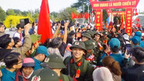 Hàng nghìn tân binh háo hức, sẵn sàng lên đường nhập ngũ
