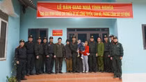 Bắc Kạn bàn giao nhà tình nghĩa cho CBCS từ kinh phí hỗ trợ của Bộ Công an