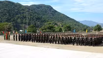 Công an Bình Thuận tiếp nhận tân binh sau 3 tháng huấn luyện