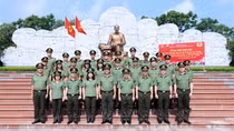 Cụm thi đua số 8 báo công dâng Bác