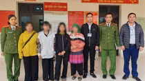 Công an xã kịp thời ngăn chặn 2 học sinh bị dụ dỗ bỏ học đi làm thuê