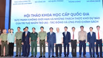 Phát triển AI mạnh mẽ góp phần thúc đẩy phát triển kinh tế- xã hội, đảm bảo an toàn cho đất nước