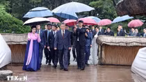 Tổng Bí thư Tô Lâm tưởng nhớ Chủ tịch Kim Nhật Thành và Tổng Bí thư Kim Jong Il