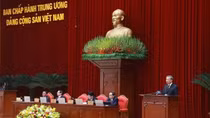 Thông cáo báo chí về ngày làm việc thứ nhất của Hội nghị Trung ương 11 khóa XIII