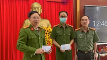 Công an tỉnh Gia Lai thăm hỏi cán bộ bị thương trong khi thực hiện nhiệm vụ