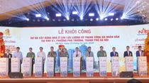 Khởi công dự án nhà ở cho lực lượng CAND tại phường Phú Thượng