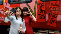 Tô điểm sắc Xuân cho hai chuyến tàu đặc biệt chạy xuyên giao thừa