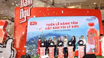 Nam Ngư đồng hành cùng bà con Lý Sơn quảng bá đặc sản