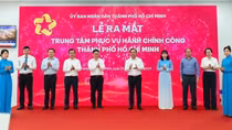 Khánh thành Trung tâm Phục vụ hành chính công TP Hồ Chí Minh