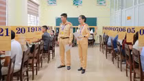 Công an tỉnh Hà Tĩnh đẩy mạnh công tác sát hạch, cấp đổi giấy phép lái xe