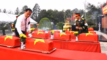 Đồng Nai trang trọng an táng 30 hài cốt liệt sĩ