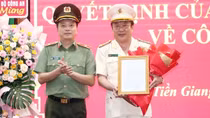 Bộ Công an công bố quyết định về công tác cán bộ tại Công an các tỉnh miền Tây Nam bộ