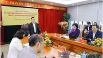 Phó Thủ tướng Chính phủ Hồ Đức Phớc làm việc với Ngân hàng chính sách xã hội
