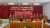 Đoàn Công tác của Cục An ninh đối ngoại đến thăm Trường Văn hóa- Km 67, Bộ Công an Lào
