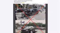 Thông tin tai nạn giao thông làm 5 người chết ở Hà Nội là bịa đặt