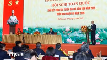 Tổng Bí thư Tô Lâm: Xây dựng đội ngũ cán bộ tuyên giáo, dân vận "chuyên tâm, thạo việc"