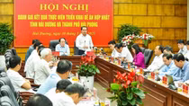 Đẩy nhanh tiến độ thực hiện các công việc phục vụ hợp nhất tỉnh Hải Dương và TP Hải Phòng