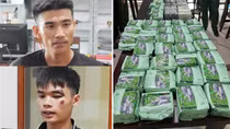 Lái ô tô chở 2 bao tải heroin, bố trí “dơi đêm” đi xe máy thám thính